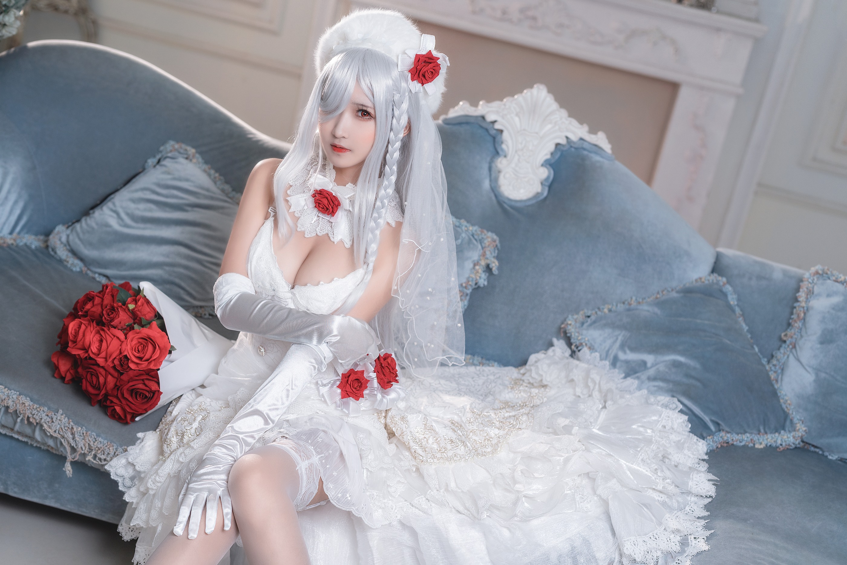 图片[1]-三度_69 – NO.032 少女前线-G36C花嫁[40P]-XikXak